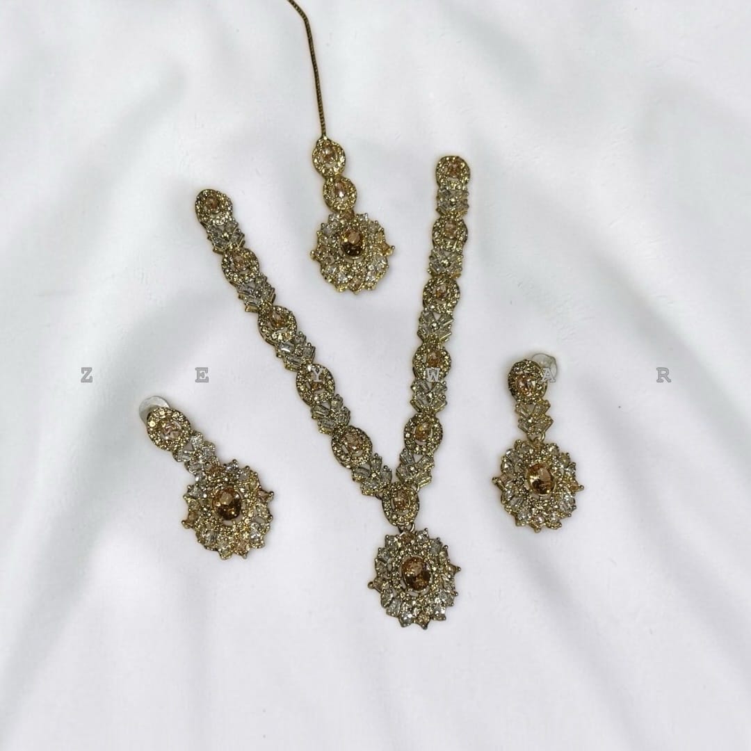 Zarkun set with tika good quality