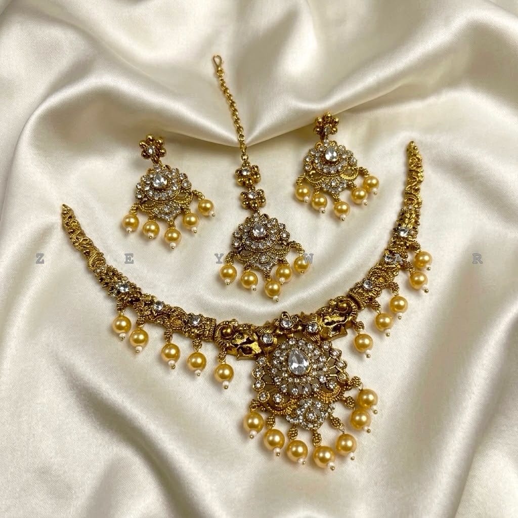 Premium Gold plated set tarnish free unique set