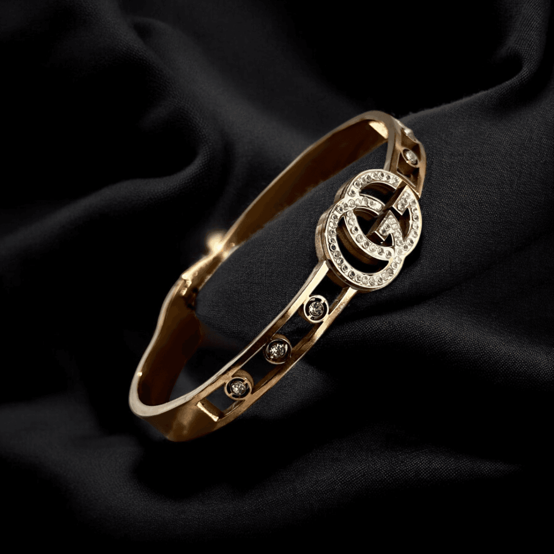 Stainless Steel Openable G-Style Bracelet