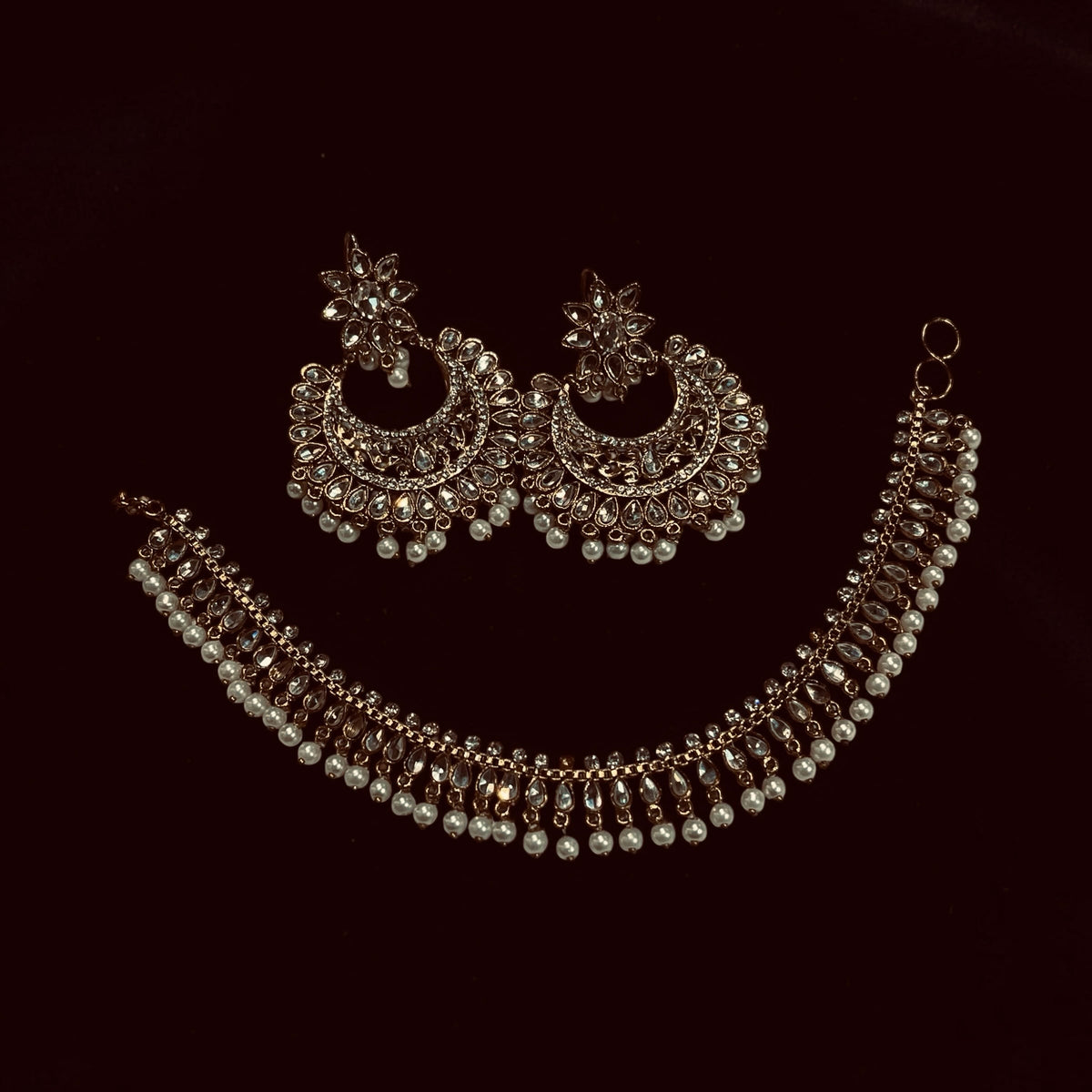Farshi kundan set premium quality