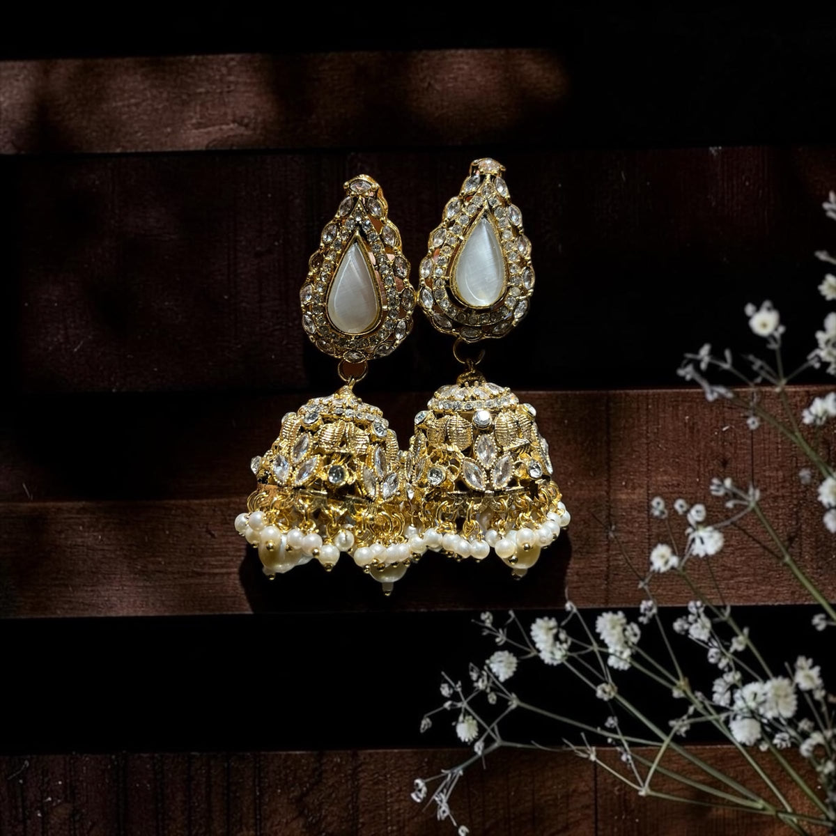 Eygptian jhumka pure quality light weight