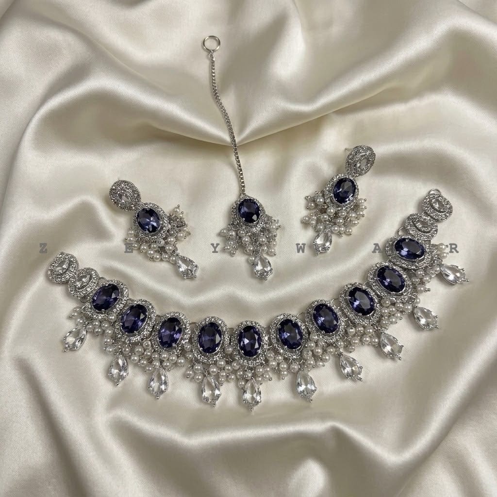 Zarkun set with tika stylish design