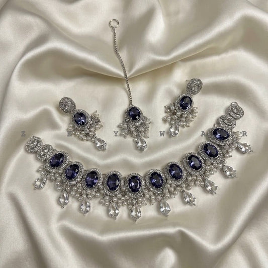 Zarkun set with tika stylish design