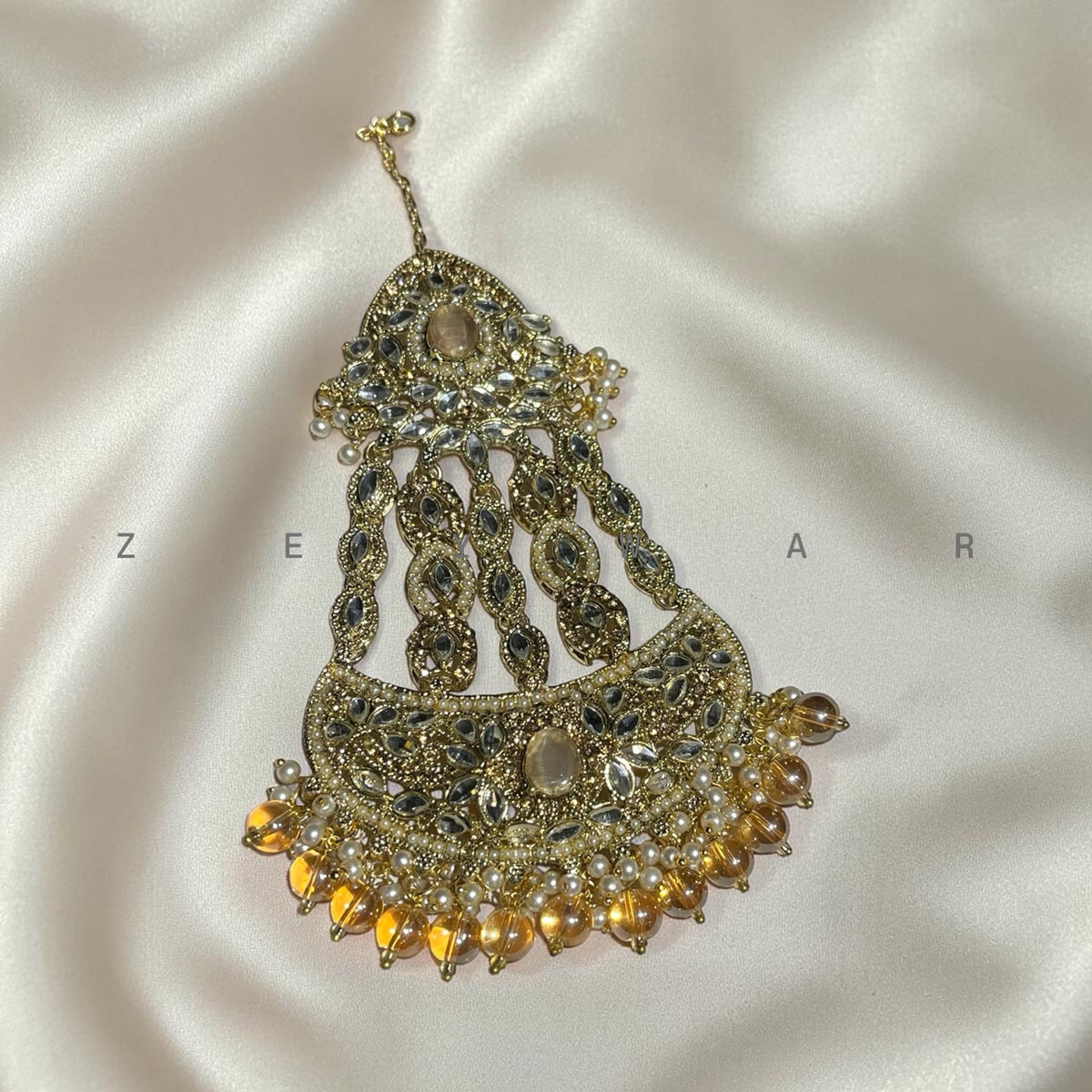 Pure kundan jhumar premium quality