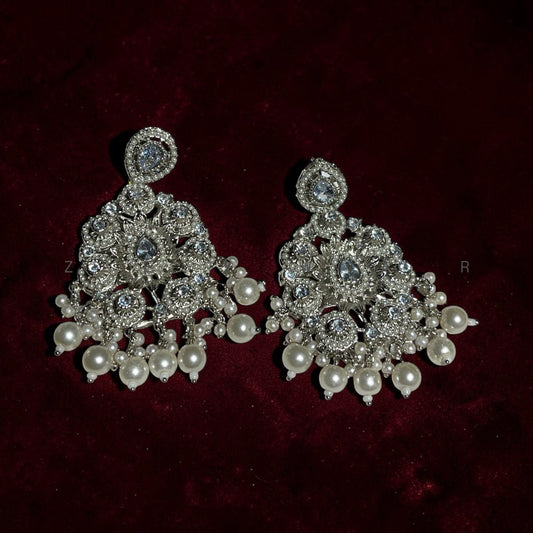 Silver earrings pure quality