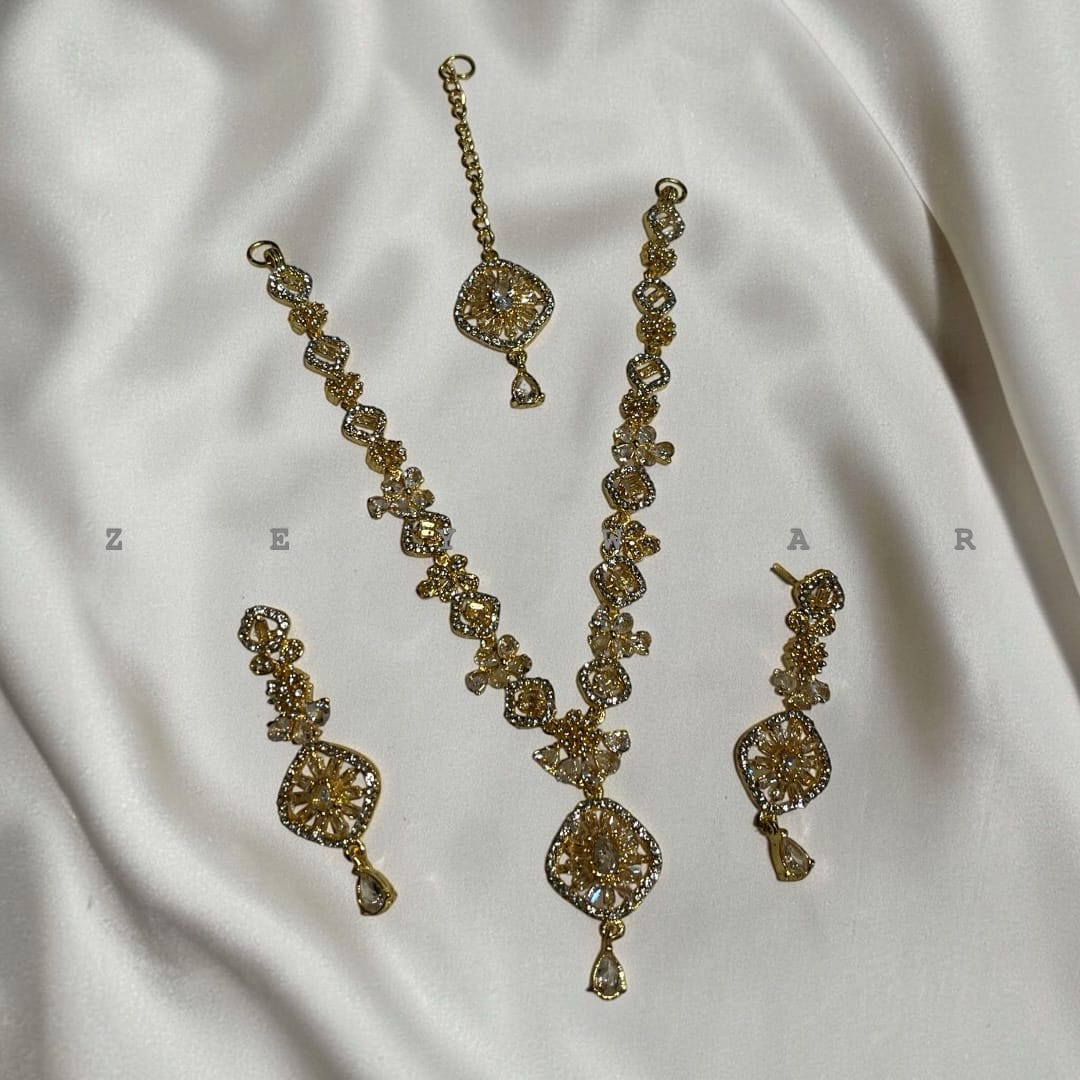 Tiny zarkun set with tika