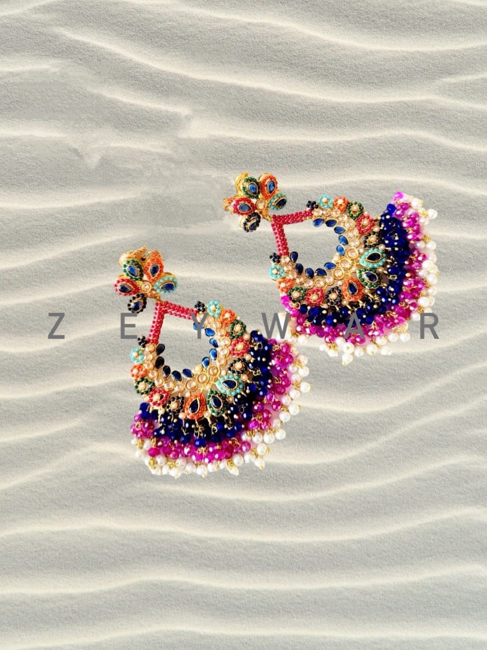 Naurattan earring pure quality