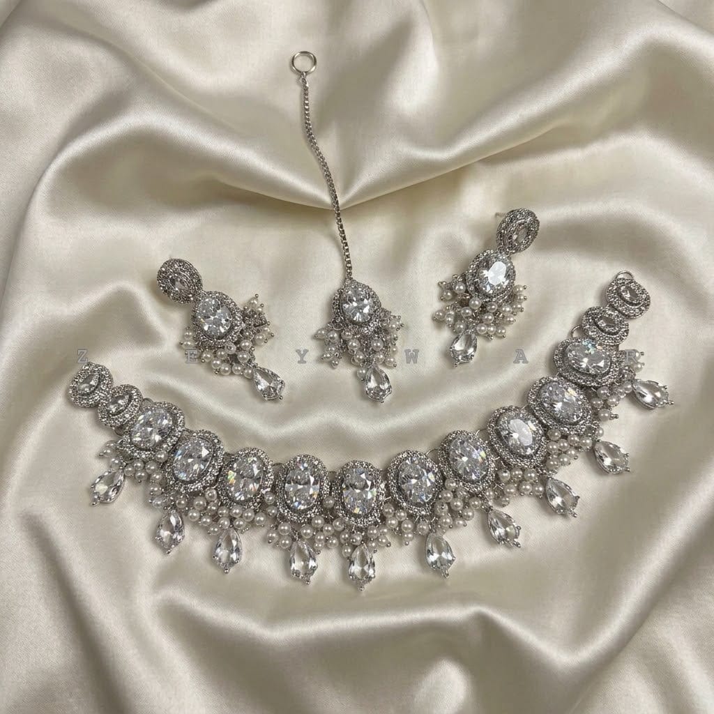 Zarkun set with tika stylish design