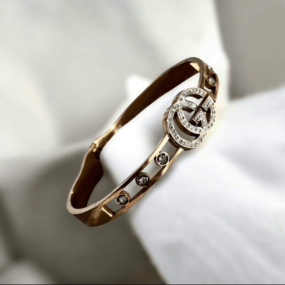 Stainless Steel Openable G-Style Bracelet