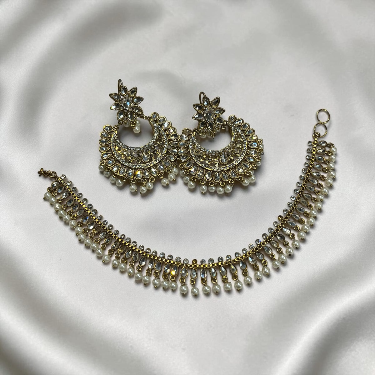 Farshi kundan set premium quality