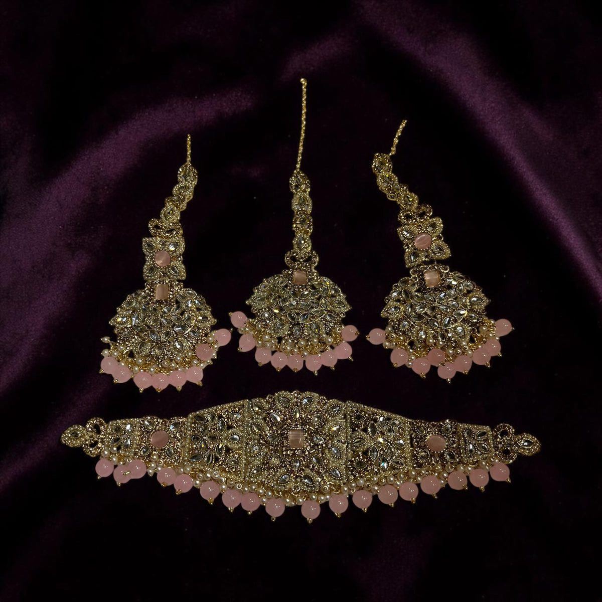 Premium kundan choker set